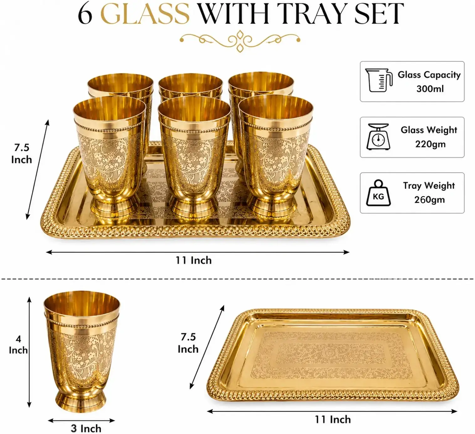 100 pure brass glass set of 6 with serving tray 300 ml brass original imahpajrsr2zpb2h 1 (1) 100 pure brass glass set of 6 with serving tray 300 ml brass original imahpajrsr2zpb2h 1 (1)